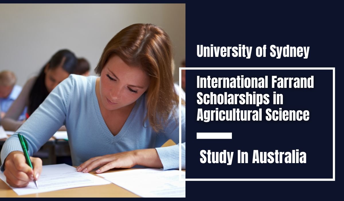 Farrand International Scholarship